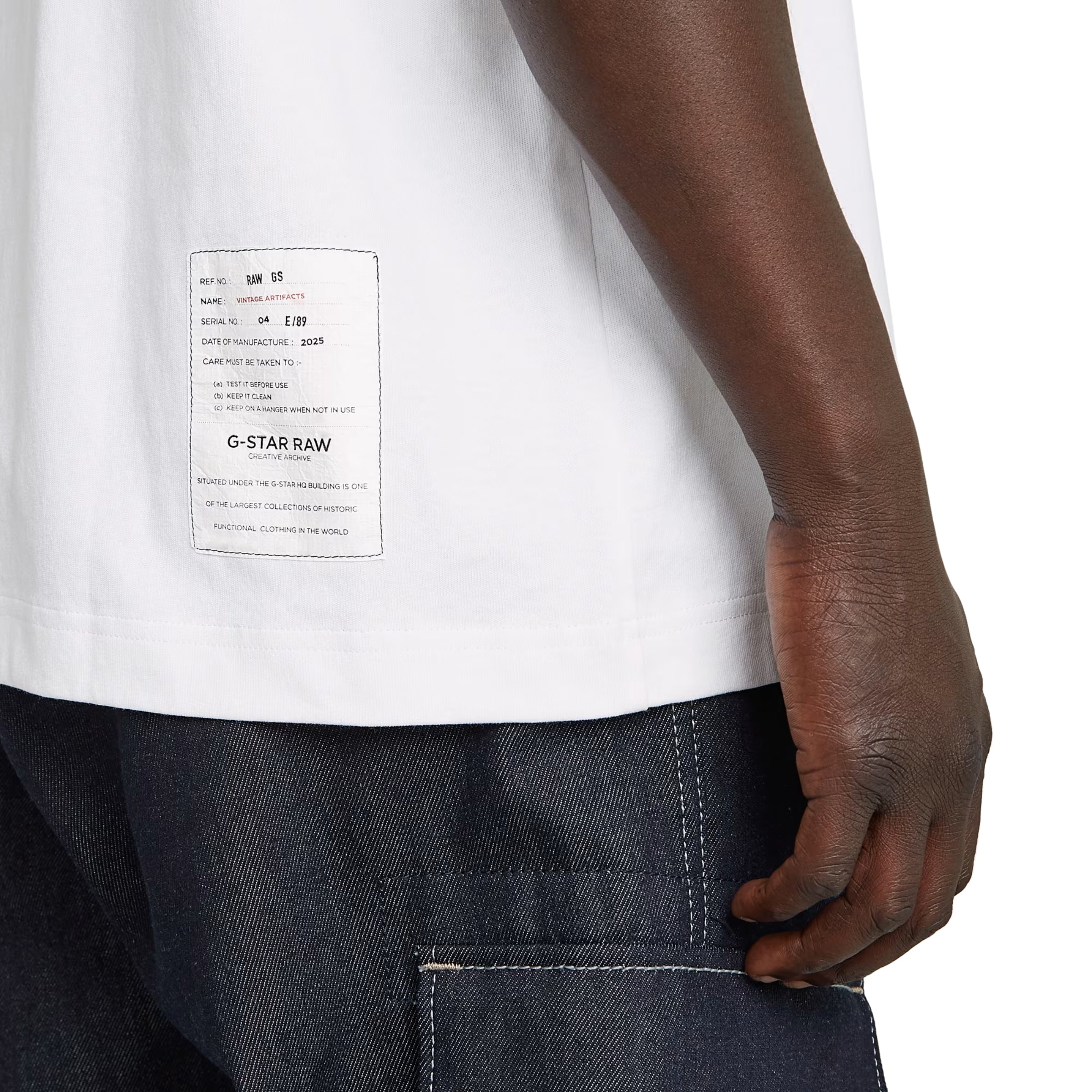 G-Star T-Shirt Archive Boxy White